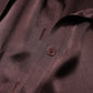 Dolce & Gabbana Brown Ascot Collar Long Sleeve Blouse Top