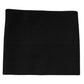 Dolce & Gabbana Black Cashmere Knitted Square Handkerchief Scarf