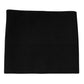Dolce & Gabbana Black Cashmere Knitted Square Handkerchief Scarf