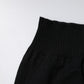 Dolce & Gabbana Black Cashmere Knitted Neck Warmer Foulard Scarf