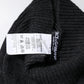 Dolce & Gabbana Black Cashmere Knitted Neck Warmer Foulard Scarf