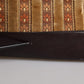Dolce & Gabbana Beige Maroon Velvet Leather Jacquard Travel Handbag Bag