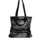 Dolce & Gabbana Black Camouflage Shoulder Strap Logo Plaque Bag