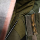 Dolce & Gabbana Military Green Patchwork Travel Backpack Bag