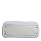Dolce & Gabbana White Rafia Leather Top Handle Crossbody Bag