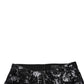 Dolce & Gabbana Black Tie Dye Cotton Straight Men Denim Jeans