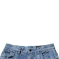 Dolce & Gabbana Blue Tie Dye Cotton Skinny Men Denim Jeans