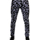 Dolce & Gabbana Black Logo Monogram Cotton Skinny Denim Jeans