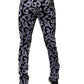 Dolce & Gabbana Black Logo Monogram Cotton Skinny Denim Jeans