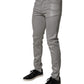 Dolce & Gabbana Gray Cotton Stretch Men Slim Fit Denim Jeans