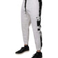 Dolce & Gabbana White Cotton Cargo Jogger Sweatpants Pants