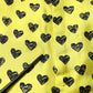 Dolce & Gabbana Green Silk Heart Print Bermuda Shorts