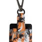 Dolce & Gabbana Multicolor Camouflage Leather Airpods Case