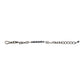 Dolce & Gabbana Silver Tone Chain Lobster Clasp Logo Gray Pearls Bracelet