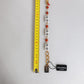 Dolce & Gabbana Multicolor Gold Tone Brass Chain DG Logo Dice Bracelet