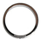 Dolce & Gabbana Silver Tone Brass Clear Crystal DG Logo Ring