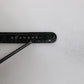 Dolce & Gabbana Black Exotic Leather Gold Tone Metal Buckle Armband