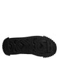 Dolce & Gabbana Black Logo Lace Up Low Top NS1 Sneakers Shoes