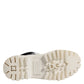 Dolce & Gabbana White Padded Mid Calf Lace Up Boots Shoes