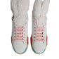 Dolce & Gabbana Multicolor Low Top Trainers Sneakers Shoes