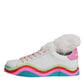 Dolce & Gabbana Multicolor Low Top Trainers Sneakers Shoes