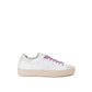 P448 White Leather Low Top Sneakers