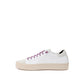 P448 White Leather Low Top Sneakers