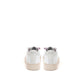 P448 White Leather Low Top Sneakers