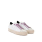 P448 White Leather Low Top Sneakers