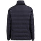 Dolce & Gabbana Blue Polyester Coat
