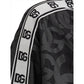 Dolce & Gabbana Black Polyester Shell Jacket