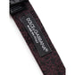 Dolce & Gabbana Black Silk Bowtie