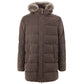 Herno Brown Cotton Bomber