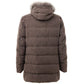 Herno Brown Cotton Bomber