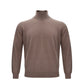 KANGRA Brown Wool Turtleneck