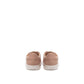 Bally Pink Fabric And Leather Low Top Sneakers