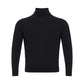 Colombo Black Cashmere Turtleneck