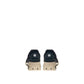 Lardini Black Suede Leather Athletic Sneakers
