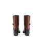 Burberry Brown Leather Ankle Boots