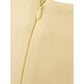Lardini Yellow Viscose Midi Skirt