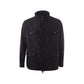 Lardini Blue Wool Coat