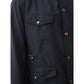 Lardini Blue Wool Coat