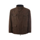 Lardini Blue Wool Coat