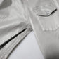 Dolce & Gabbana Metallic Gray Cotton Button Down Shirt