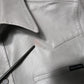 Dolce & Gabbana Metallic Gray Cotton Button Down Shirt