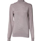 Dolce & Gabbana Brown Cashmere Turtleneck Pullover Sweater