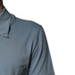 Dolce & Gabbana Blue Cotton Button Down Casual Men Polo Shirt