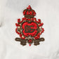Dolce & Gabbana White Cotton Logo Collared Polo Men T-shirt