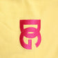 Dolce & Gabbana Yellow Cotton Logo Collared Polo T-shirt