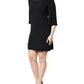 Dolce & Gabbana Black Crystal Embellished Round Neck Mini Dress